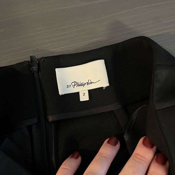 3.1 Phillip Lim High Rise Tuxedo Trouser - Picture 6 of 10